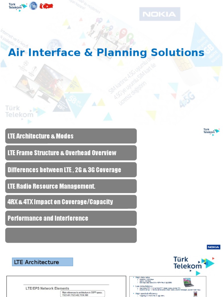 LTE Architecture and Resource Management | PDF | Duplex ...