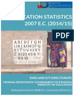 Education Statistics Annual Abstract 2007 E.C.