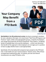 Your Company May Benefit from a Paid Time Off (PTO) Bank