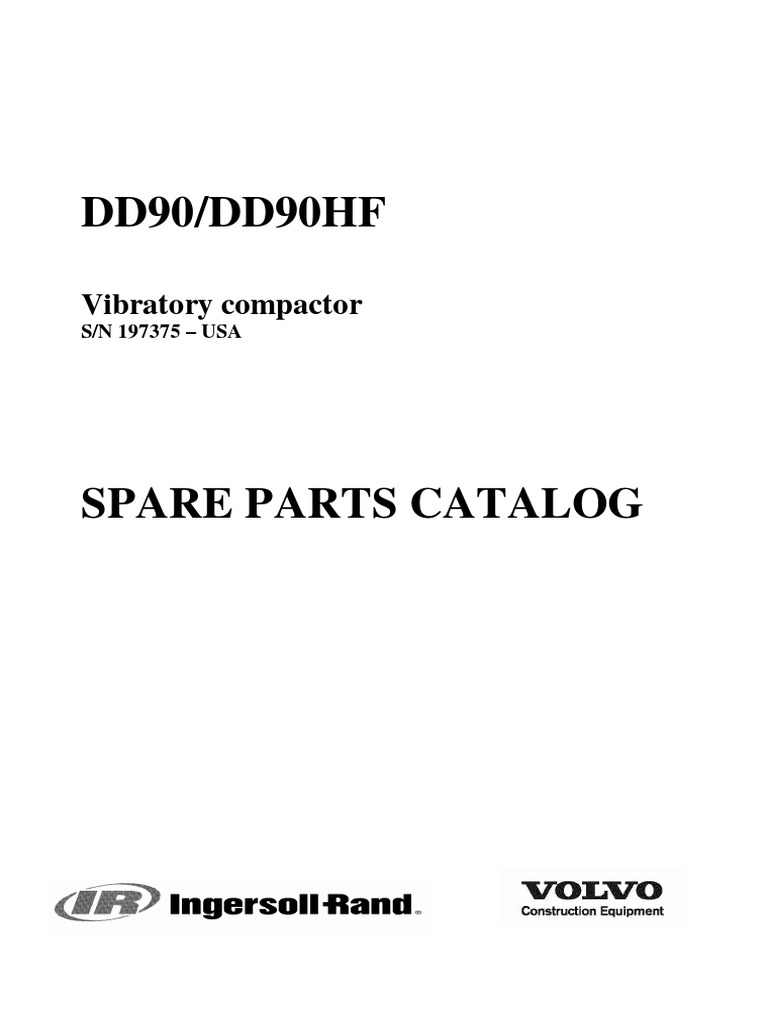 Ingersoll Rand Dd90 Specs