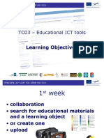 TC03 - Educational ICT Tools: Learning Objectives