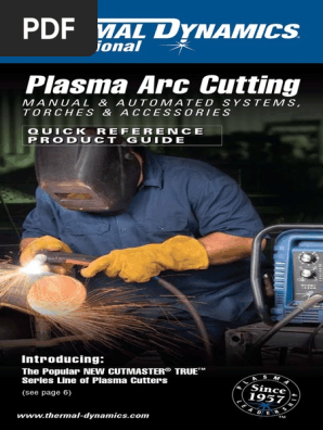 Thermal Dynamics Pak-5XR Plasma Cutter Manual – Operator, Service & Parts (Reproduction)