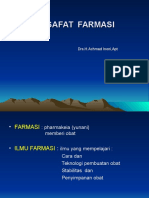 (i) - Introduction of Filsafat Farmasi