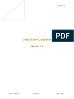 Global Leave Guidelines (Refer India Addendum)