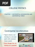 Chapter 7 - Circular Motion