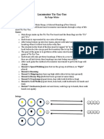 Tic Tac Toe Lesson Plan