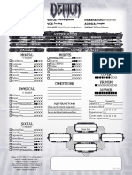 Joes Character Sheet