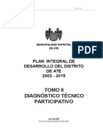 2 Plan Tomo II Diagnostico Tecnico Participativo