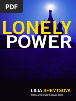 Download Lonely Power Why Russia Has Failed to Become the West and the West Is Weary of Russia by Carnegie Endowment for International Peace SN34645035 doc pdf