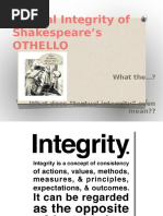 Textual Integrity in Othello