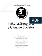 Historia, Geografía y Ciencias Sociales 3º Básico-Guía Didáctica Del Docente