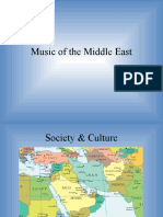 The Music of the Middle East: A Cultural Exploration