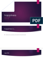 Happiness Presentation