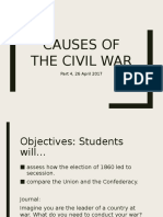 Causes of the Civil War 4