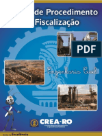 Manual de Fiscalizaçao Crea Ro Engenharia Civil
