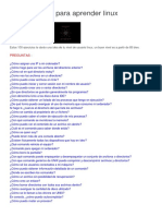 100 Ejercicios para Aprender Linux