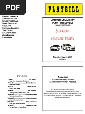 playbill