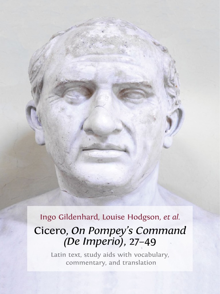 Cicero de Imperio 27 49 Augustus Mark Antony