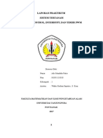 Laporan Praktikum, GPIO, Interupsi, Dan Timer COunter