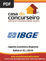 Apostila Ibge 2016 Agente Censitario Regional