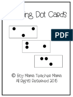 Subitizing Dot Cards BMTM TPT