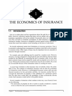 Chapter 1: The Economics of Insurance - Actuarial Mathematics, Bowers