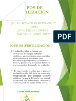 Tipos de Fertilizacion