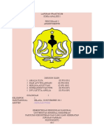 Laporan Praktikum Kimia Analisis I Perco