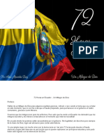 72 Horas en Ecuador Un Milagro de Dios