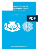 British Guideline On The Management of Asthma