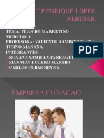 Plan de Marketing Grupo Curacao