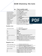 Edexcel Igcse Chemistry Tests BW