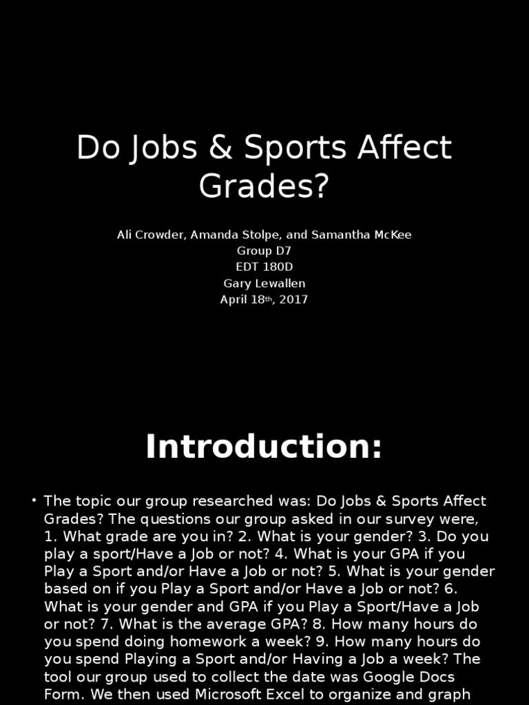 Do Sports Affect Grades Final Download Free PDF Survey Methodology Science