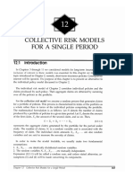 Chapter 12 - Collective Risk Model Single Period - Actuarial Mathematics, Bowers