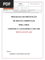 Ppra Renovação 2017 Ceramica Caldazinha Ltda Me (2) Finalizado