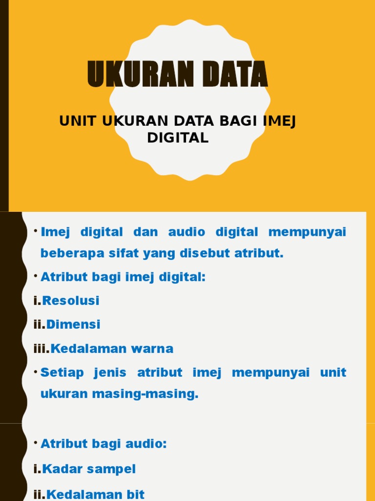 Ukuran Data ASK T1