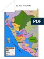 Mapa Del Peru Con Limites