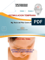 Estimulación temprana aspectos generales