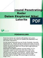 GPR Explorasi Nikel Laterite