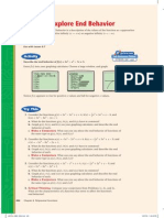 Practice Handout: Polynomial End Behavior