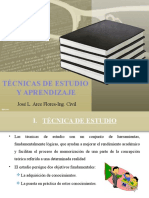 TECNICA DE ESTUDIO Y APRENDIZAJE