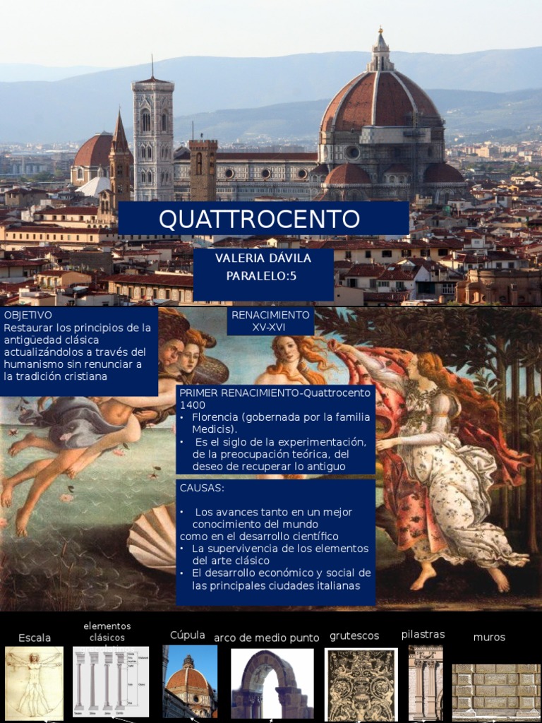 Quattrocento | PDF | Renacimiento | Florencia