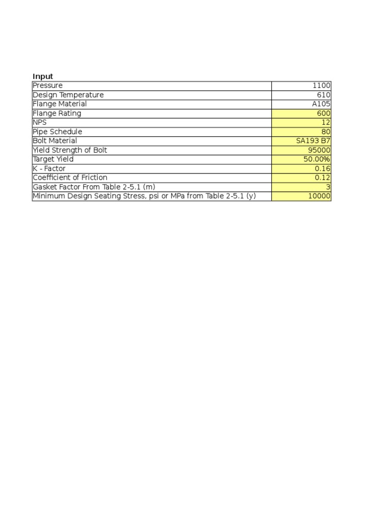 Bolt Torque Calculation_Apr19 Screw Pipe (Fluid Conveyance)