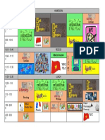 Timetable Term4 2017