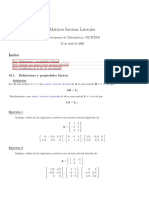 Matriz Inversas PDF