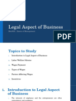 Legal Aspect of Business
