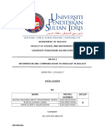 Department of Biology Faculty of Science and Mathematics Universiti Pendidikan Sultan Idris