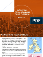Industrial revolution and town planning
