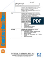 Concrete Curing Compound: Chemcure White Pigmented