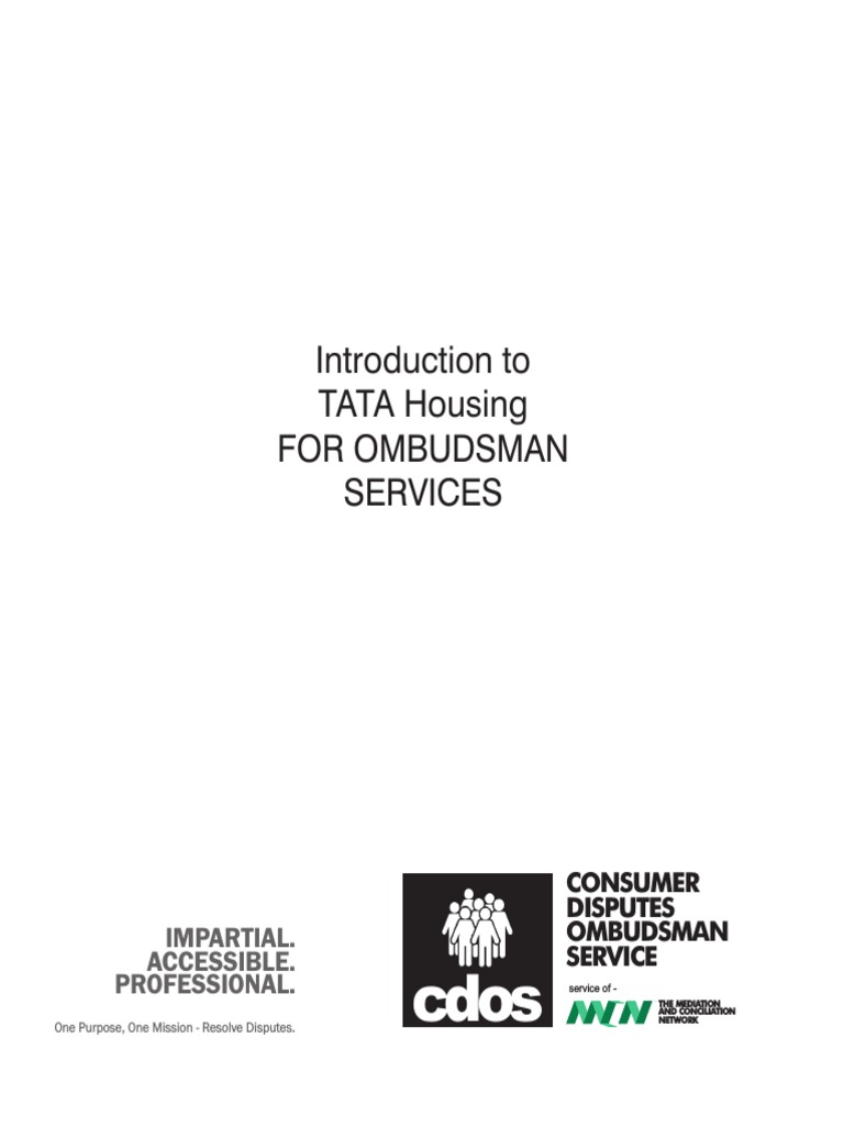 An Introduction to the Consumer Disputes Ombudsman Service and How it